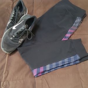 Xerion leggings with cuff and side leg detail